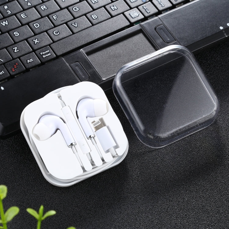 Tai nghe có dây nhét tai 8 chân có mic, chiều dài cáp khoảng 1.2m, 8 chân