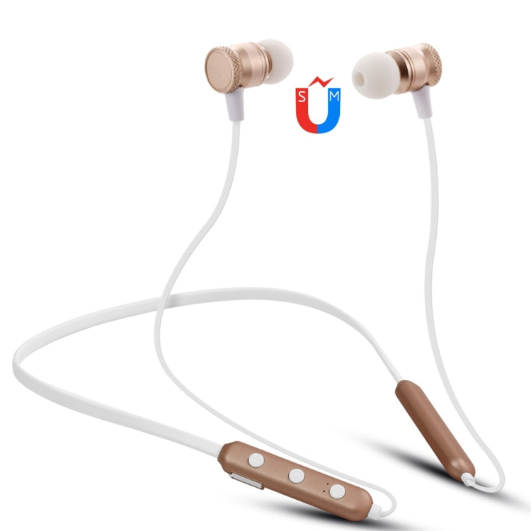 Tai nghe Bluetooth BT-890 4.2 thiết kế đeo cổ, hỗ trợ phát nhạc, chuyển bài, điều chỉnh âm lượng và trả lời cuộc gọi