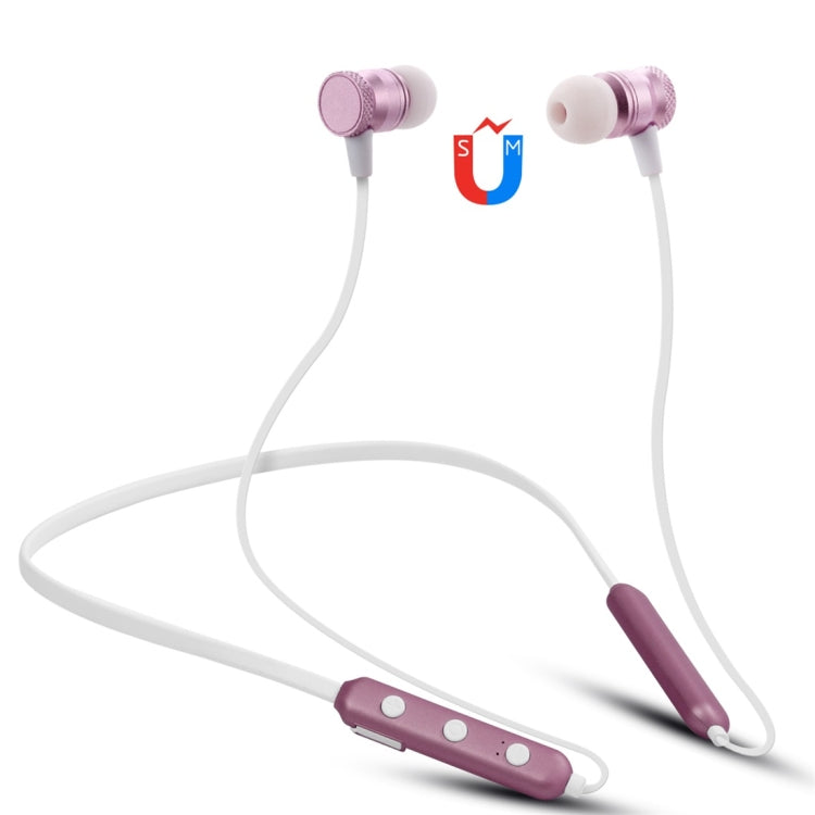 Tai nghe Bluetooth BT-890 4.2 thiết kế đeo cổ, hỗ trợ phát nhạc, chuyển bài, điều chỉnh âm lượng và trả lời cuộc gọi
