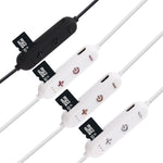 Tai nghe Bluetooth F11 4.2 thiết kế đeo cổ, hỗ trợ phát nhạc, chuyển bài, điều chỉnh âm lượng và trả lời cuộc gọi