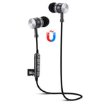 Tai nghe Bluetooth F3 4.2 thiết kế đeo cổ, hỗ trợ phát nhạc, chuyển bài, điều chỉnh âm lượng và trả lời cuộc gọi