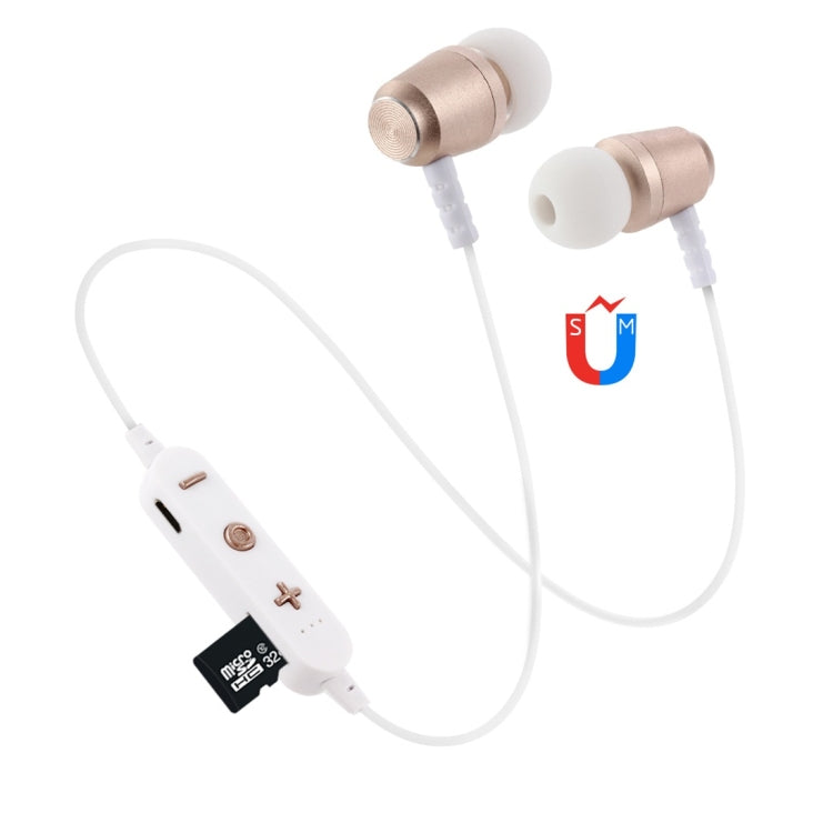 Tai nghe Bluetooth F15 4.2 thiết kế đeo cổ, hỗ trợ phát nhạc, chuyển bài, điều chỉnh âm lượng và trả lời cuộc gọi