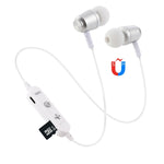 Tai nghe Bluetooth F15 4.2 thiết kế đeo cổ, hỗ trợ phát nhạc, chuyển bài, điều chỉnh âm lượng và trả lời cuộc gọi
