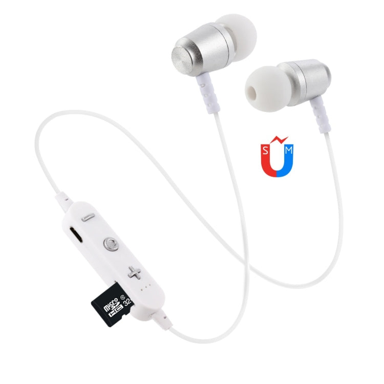 Tai nghe Bluetooth F15 4.2 thiết kế đeo cổ, hỗ trợ phát nhạc, chuyển bài, điều chỉnh âm lượng và trả lời cuộc gọi