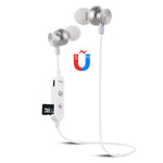 Tai nghe Bluetooth F17 4.2 thiết kế đeo cổ, hỗ trợ phát nhạc, chuyển bài, điều chỉnh âm lượng và trả lời cuộc gọi