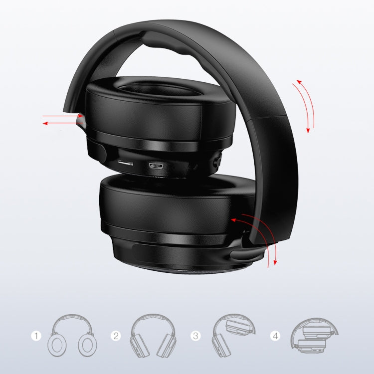 Tai nghe không dây gập awei A780BL Bluetooth 5.0 Bass với jack 3.5mm, A780BL