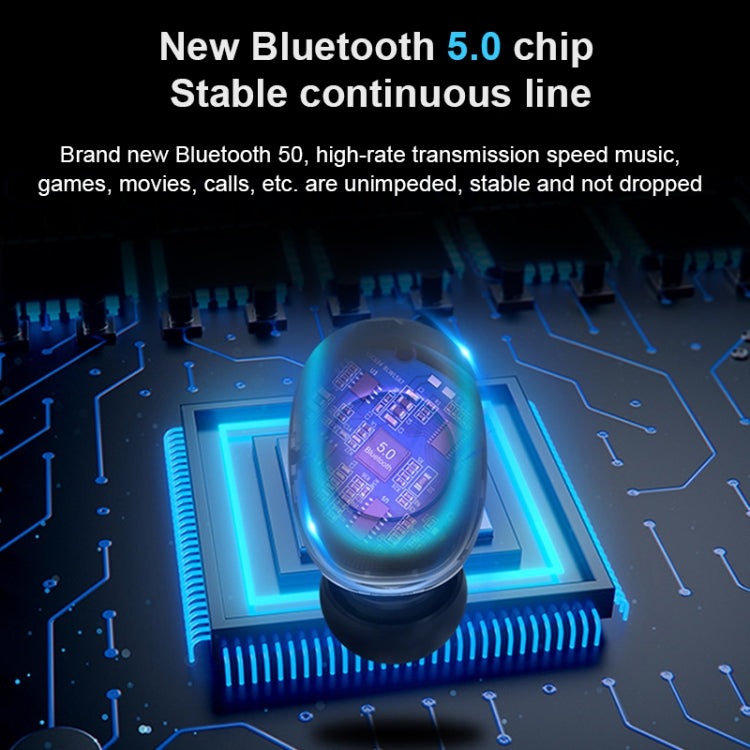 Tai nghe Bluetooth cảm ứng TWS S11 với hộp sạc nam châm, hỗ trợ hiển thị pin LED ba màn hình