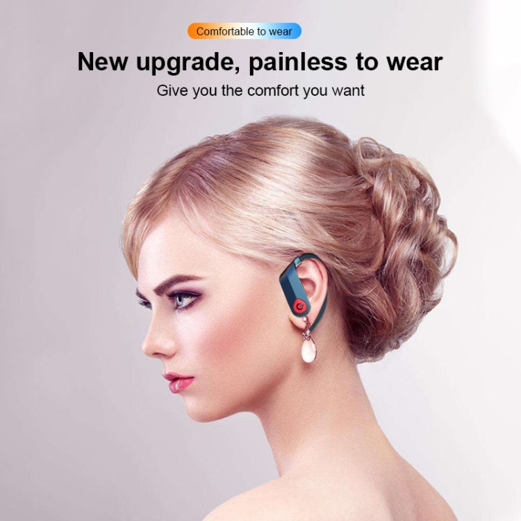 Tai nghe thể thao Bluetooth gắn tai không dây Q83 với hộp sạc, hỗ trợ hiển thị pin LED ba màn hình & pin dự phòng, Q83