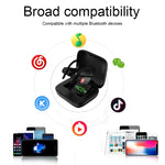 Tai nghe thể thao Bluetooth gắn tai không dây Q83 với hộp sạc, hỗ trợ hiển thị pin LED ba màn hình & pin dự phòng, Q83