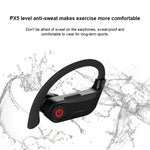 Tai nghe thể thao Bluetooth gắn tai không dây Q83 với hộp sạc, hỗ trợ hiển thị pin LED ba màn hình & pin dự phòng, Q83