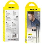 Tai nghe in-ear stereo mini awei PC-2