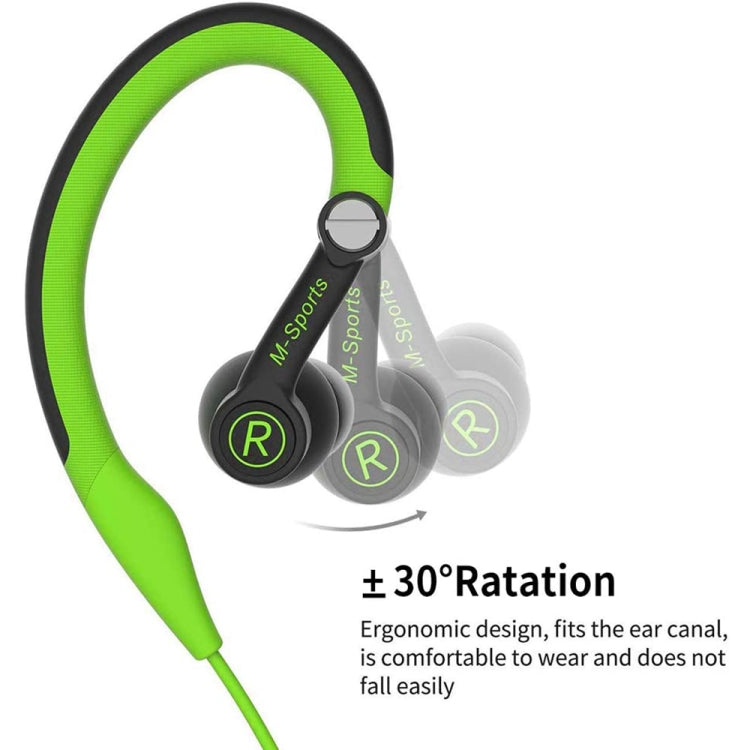 Tai nghe thể thao in-ear có móc tai Mucro MB-232 cho chạy bộ và tập gym