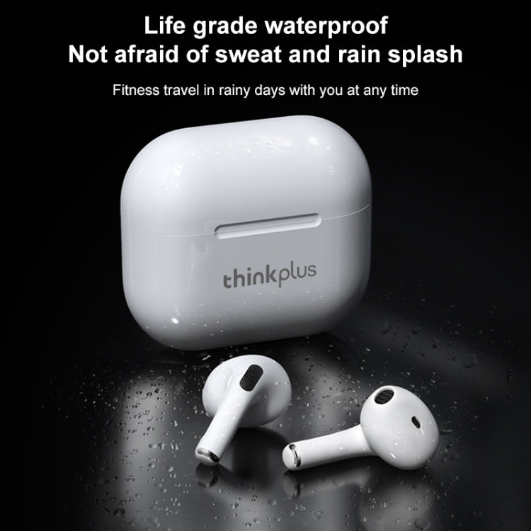 Tai nghe Bluetooth Lenovo LivePods LP40 TWS chống nước IPX4 kèm hộp sạc, hỗ trợ cảm ứng & cuộc gọi HD & Siri & chuyển đổi chính-phụ, LivePods LP40