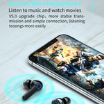 Tai nghe Bluetooth không dây M19 Bluetooth 5.1 TWS màn hình kỹ thuật số kèm hộp sạc, hỗ trợ cảm ứng & Siri & hiển thị pin