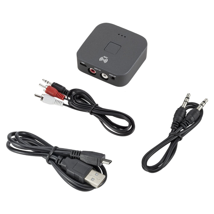 B11 Bluetooth 5.0 Bộ thu AUX NFC sang 2 x RCA Bộ chuyển đổi âm thanh, B11
