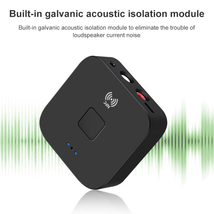 B11 Bluetooth 5.0 Bộ thu AUX NFC sang 2 x RCA Bộ chuyển đổi âm thanh, B11