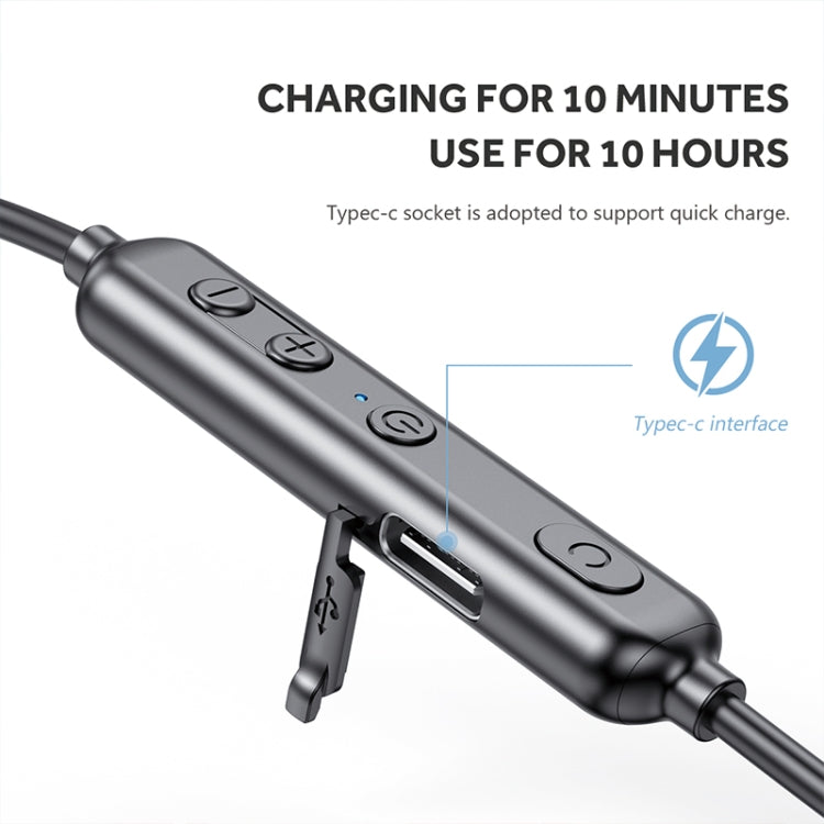 Tai nghe Bluetooth thể thao không dây gắn cổ A10 Bluetooth 5.0