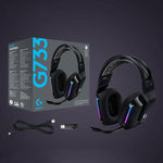 Tai nghe chơi game không dây Logitech G733 LIGHT SPEED RGB