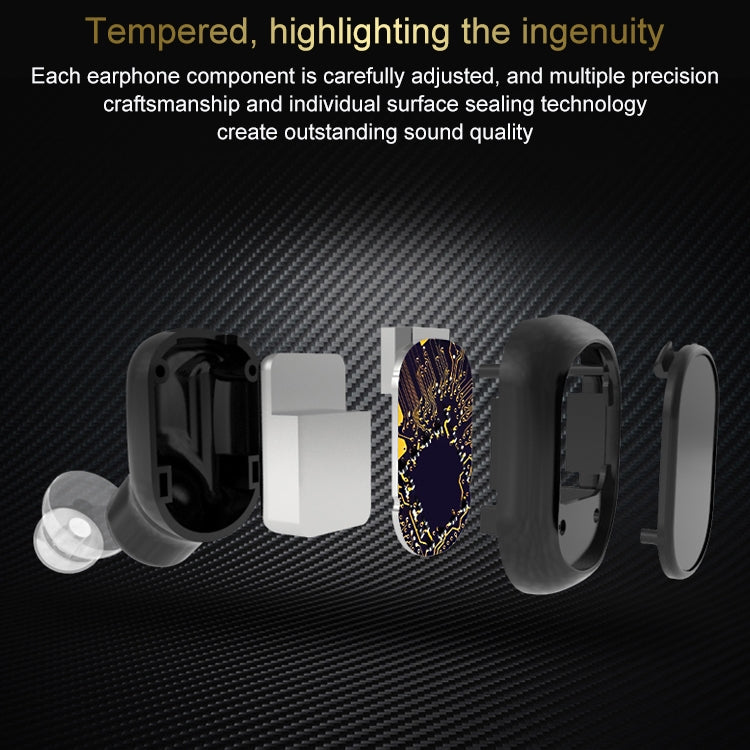 Tai nghe Bluetooth không dây một bên tai gắn trong tai vô hình H58 Bluetooth 4.1