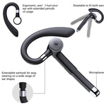 Tai nghe Bluetooth không dây chống ồn móc tai xoay đơn YYK-525 kèm hộp sạc và màn hình kỹ thuật số, YYK-525 kèm hộp sạc