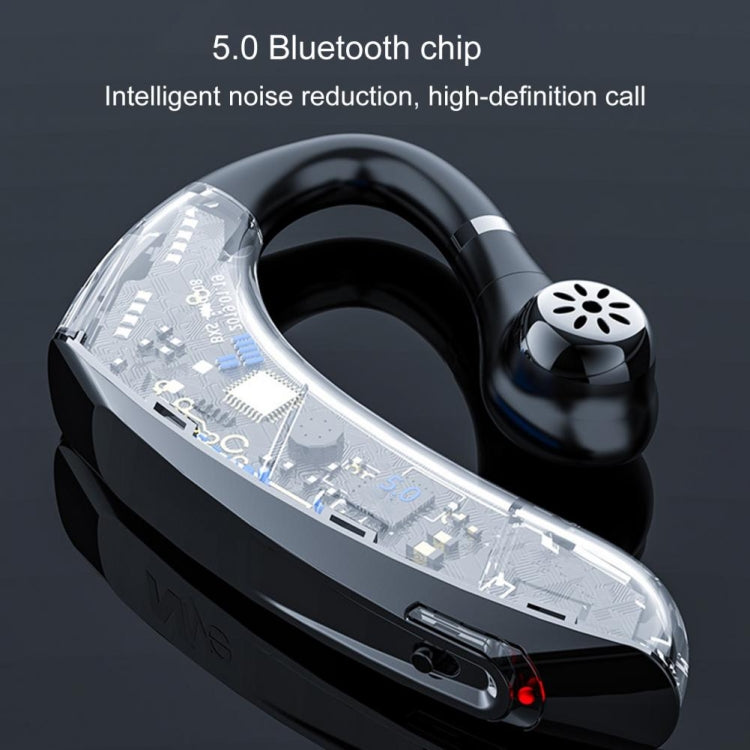 Tai nghe Bluetooth không dây thể thao doanh nhân kiểu treo tai DS800 Bluetooth 5.0 đa năng, Phiên bản cổ điển, Phiên bản cổ điển (Đen), Phiên bản cổ điển (Bạc)