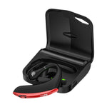 Tai nghe Bluetooth không dây thể thao doanh nhân kiểu treo tai DS800 Bluetooth 5.0 đa năng có hộp sạc, Phiên bản hộp sạc (Đen), Phiên bản hộp sạc (Đỏ)