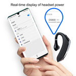 Tai nghe Bluetooth không dây thể thao doanh nhân kiểu treo tai DS800 Bluetooth 5.0 đa năng có hộp sạc, Phiên bản hộp sạc (Đen), Phiên bản hộp sạc (Đỏ)