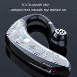 Tai nghe Bluetooth không dây thể thao doanh nhân kiểu treo tai DS800 Bluetooth 5.0 đa năng có hộp sạc, Phiên bản hộp sạc (Đen), Phiên bản hộp sạc (Đỏ)