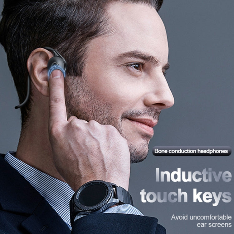 Tai nghe Bluetooth dẫn truyền xương gắn sau M-1 giảm tiếng ồn cảm ứng có micro tháo rời