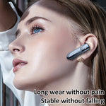 Tai nghe Bluetooth đeo tai doanh nhân M81 giảm tiếng ồn CVC một bên, hỗ trợ Siri & One for Two