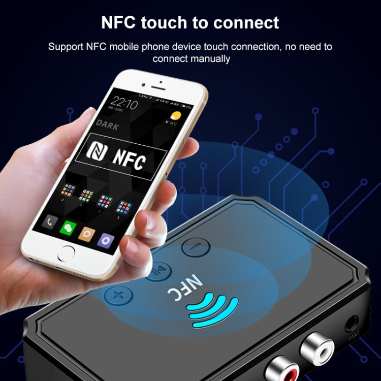 Tai nghe phát thu Bluetooth 5.0 T36 NFC cho âm thanh xe hơi