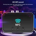 Tai nghe phát thu Bluetooth 5.0 T36 NFC cho âm thanh xe hơi