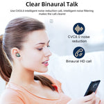 Tai nghe Bluetooth giảm tiếng ồn R11 với đèn LED gương + màn hình kỹ thuật số, R11 (Đen), R11 (Trắng)