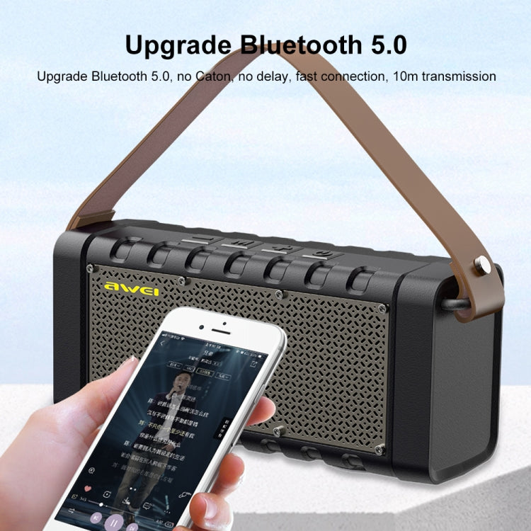 Loa Bluetooth Ngoài Trời TWS awei Y668 20W