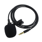 Microphone cài cổ áo ghi âm ZS0154 cho điện thoại di động, chiều dài cáp: 2.5m, 2.5m