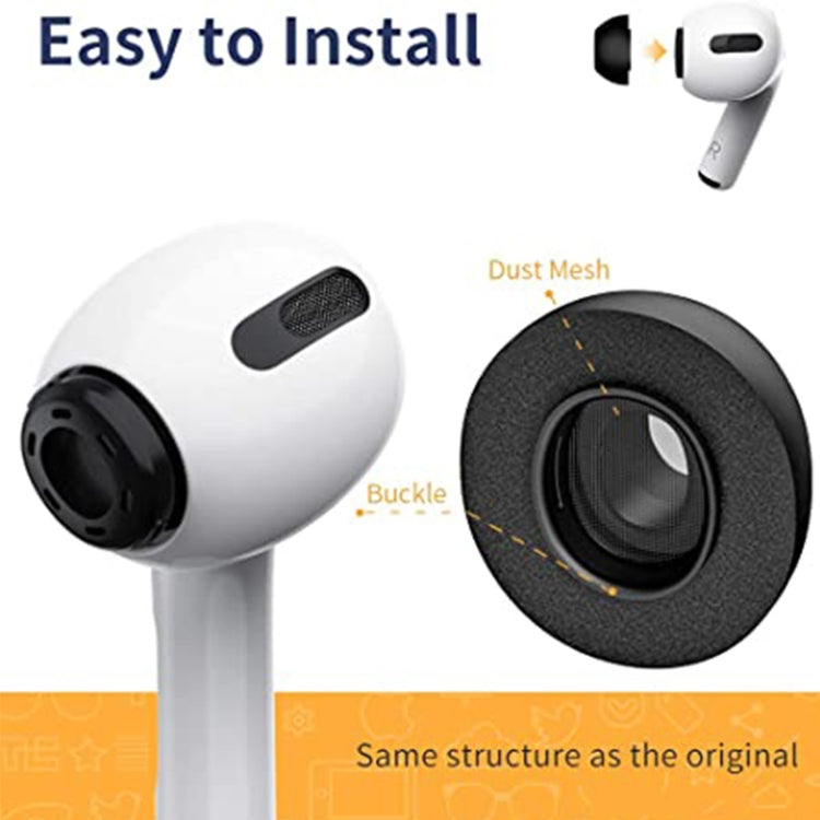 Đệm tai bằng bọt nhớ chậm ZS0164 cho AirPods Pro, kích thước: M, M