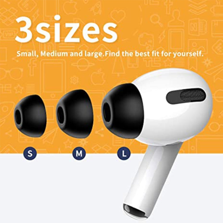 Đệm tai bằng bọt nhớ chậm ZS0164 cho AirPods Pro, kích thước: M, M