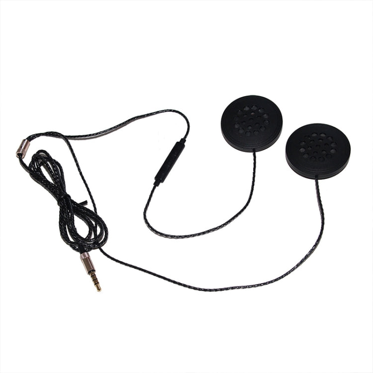 Tai nghe có dây cổng 3.5mm cho mũ bảo hiểm xe máy nghe nhạc gọi điện T33, chiều dài: 1.2m