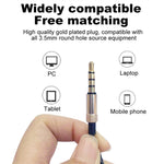 Tai nghe có dây cổng 3.5mm cho mũ bảo hiểm xe máy nghe nhạc gọi điện T33, chiều dài: 1.2m