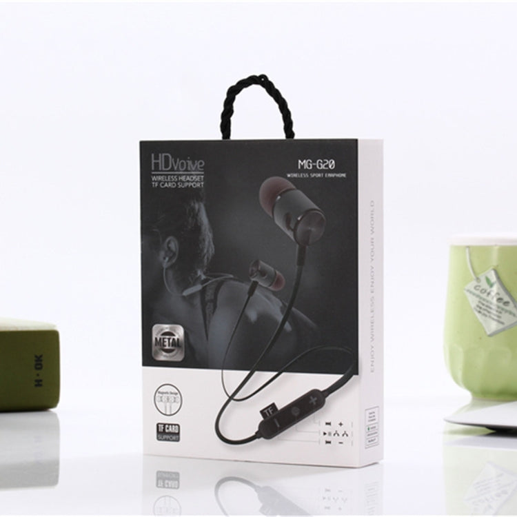 Tai nghe thể thao Bluetooth 4.2 MG-G20, hỗ trợ thẻ nhớ