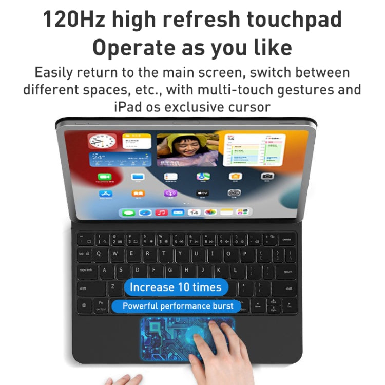 Bao da bàn phím Bluetooth treo ma thuật T89 cho iPad Air 2022 / 2020, cho iPad Air 2022 / 2020