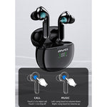 Tai nghe thể thao Bluetooth TWS V5.0 awei T15P có màn hình LED và hộp sạc, T15P