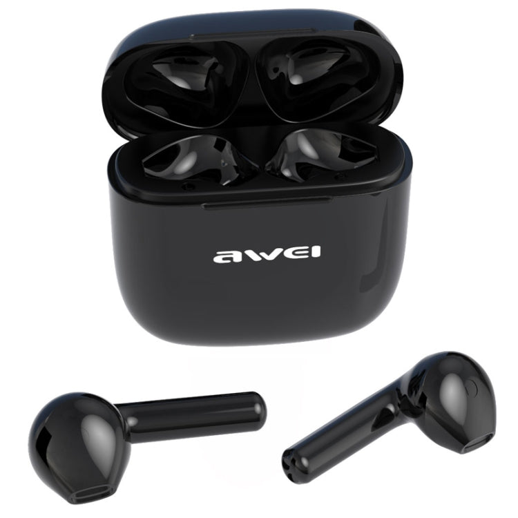 Tai nghe thể thao Bluetooth TWS V5.0 awei T26 Pro có hộp sạc, T26 Pro