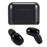 Tai nghe Bluetooth không dây chống nước IPX DT-4 Bluetooth 5.0 với hộp sạc nam châm 350mAh, hỗ trợ gọi điện, DT-4