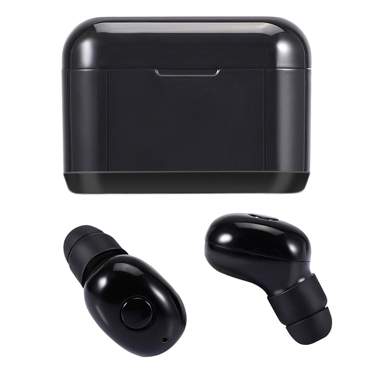 Tai nghe Bluetooth không dây chống nước IPX DT-4 Bluetooth 5.0 với hộp sạc nam châm 350mAh, hỗ trợ gọi điện, DT-4