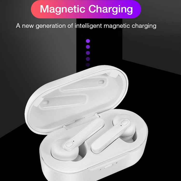 Tai nghe Bluetooth không dây chống nước IPX DT-5 Bluetooth 5.0 với hộp sạc nam châm, hỗ trợ gọi & chức năng sạc dự phòng, DT-5
