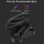 Tai nghe Bluetooth không dây chống nước IPX DT-5 Bluetooth 5.0 với hộp sạc nam châm, hỗ trợ gọi & chức năng sạc dự phòng, DT-5