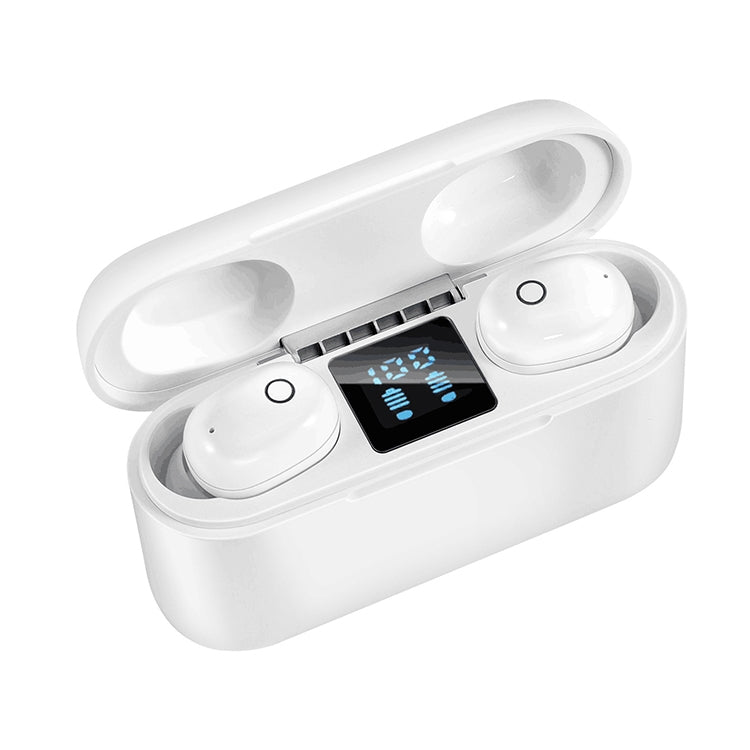 Tai nghe Bluetooth không dây hai bên Dt-18 với hộp sạc 2000mAh & cảm ứng & sạc hút nam châm thông minh