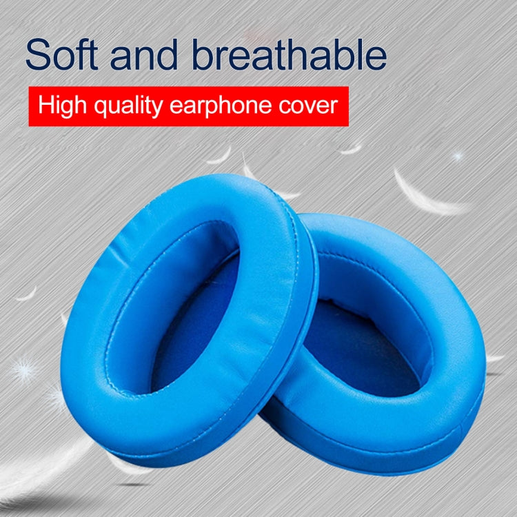 1 cặp hộp bảo vệ tai nghe hình bầu dục bằng da cho Brainwavz HM5 / Philip SHP9500