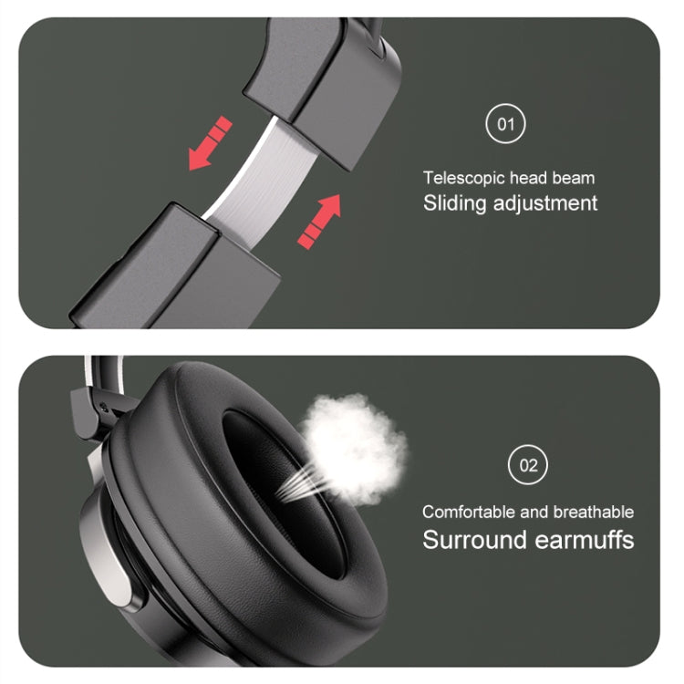 Tai nghe không dây Bluetooth chống ồn ANC gập awei A710BL, A710BL